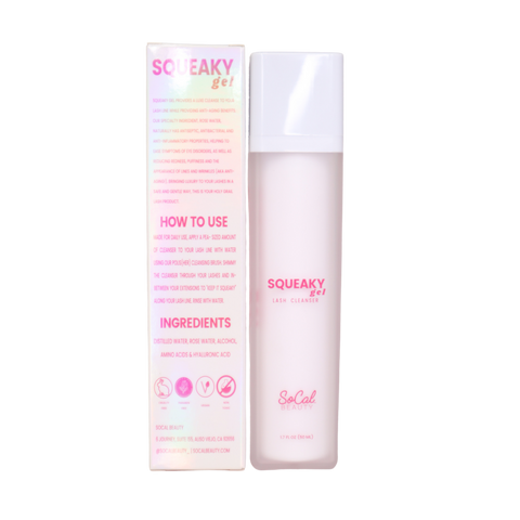 Squeaky | Rose Water Lash Cleanser